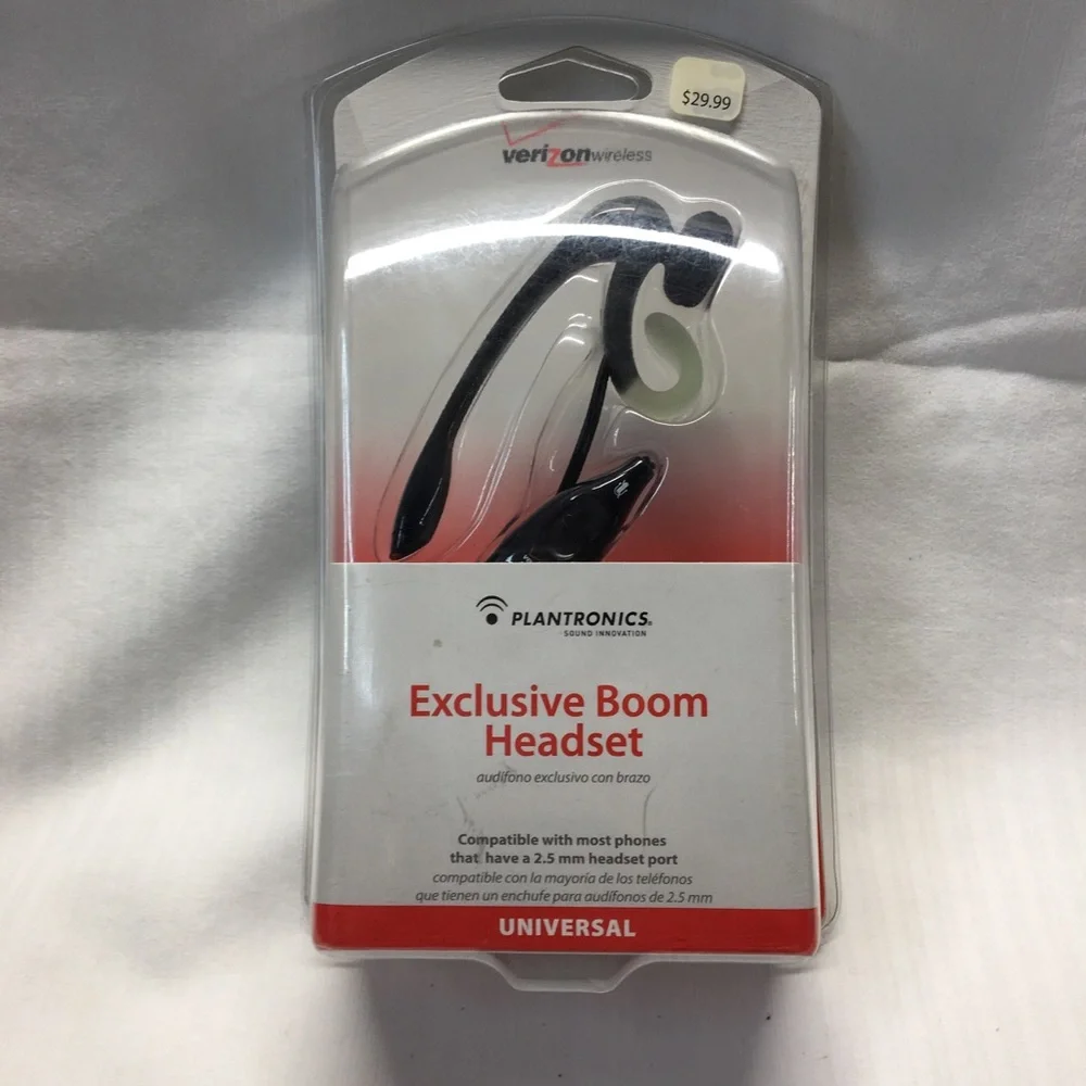 Plantronics VERIZON Boom Headset-Universal. NWT